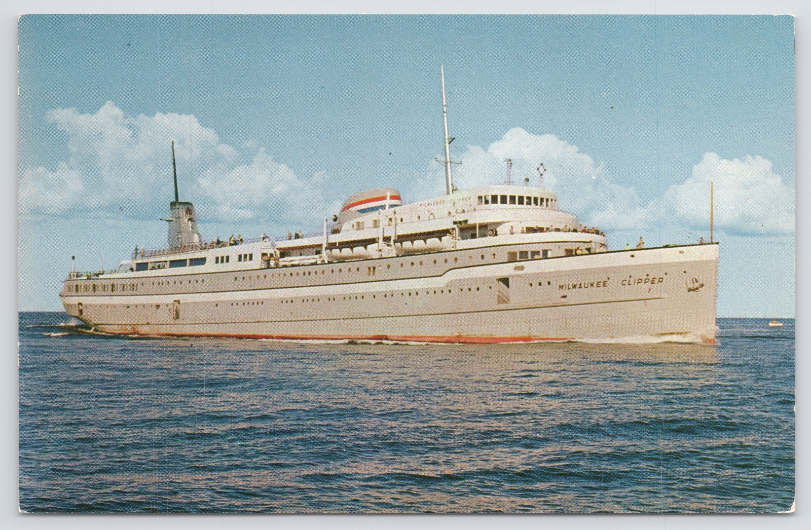 Milwaukee Clipper historic postcard image