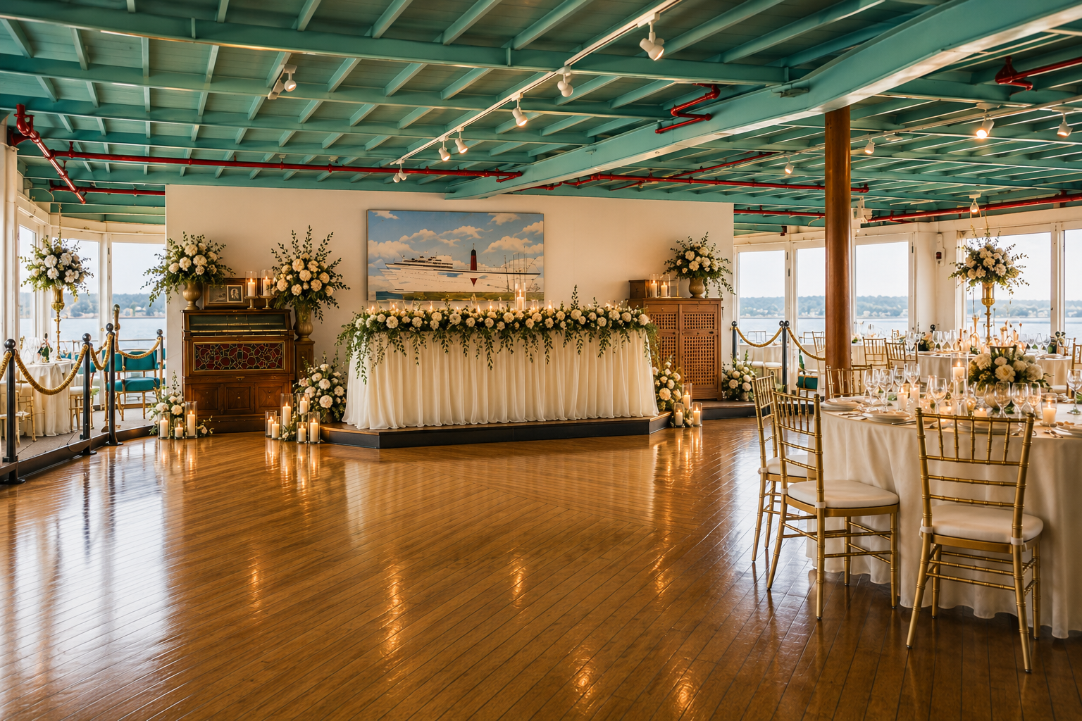 Milwaukee Clipper AI example of Wedding Event